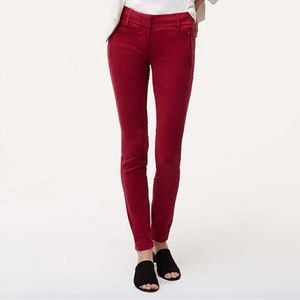 Loft Petite Sanded Sateen Chinos in Marisa Fit